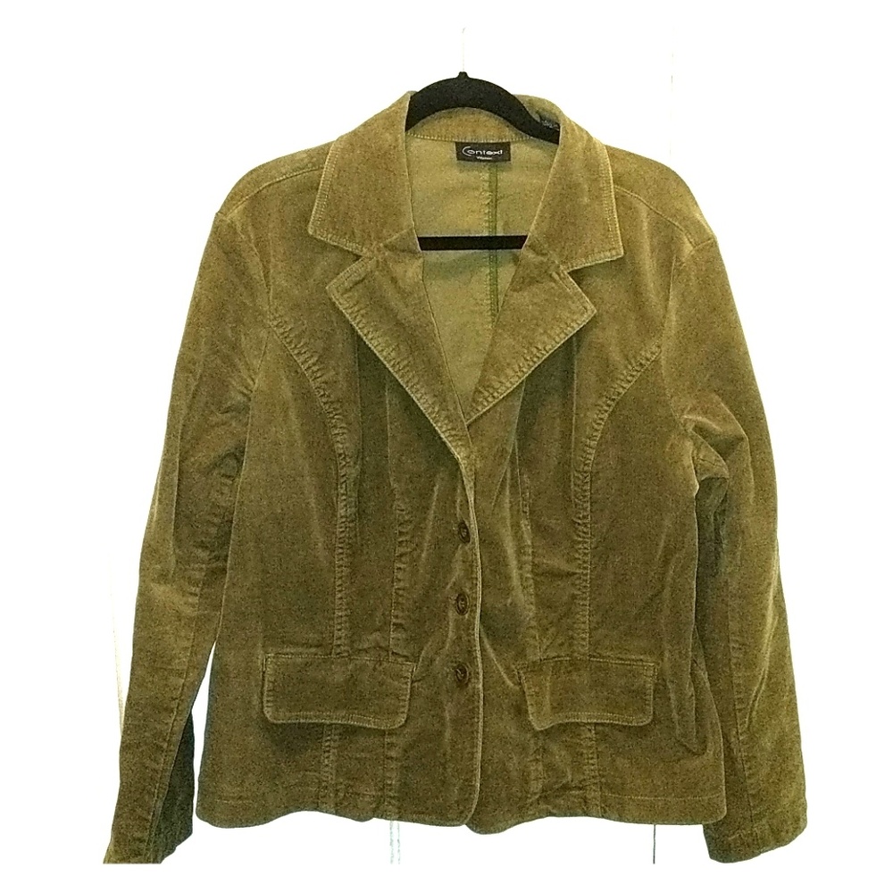 Vintage Context Green Corduroy Jacket